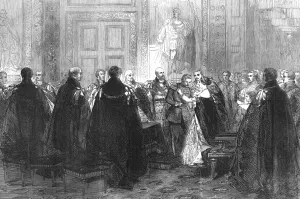Knight Prints: Order of the Garter bestowed at Windsor Castle Chapter Room