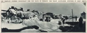 Orient Prints: Orient Express in Snow