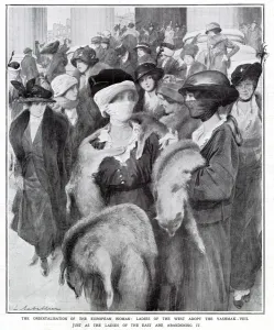 2020 Prints: The Orientalism of the European Woman, 1913