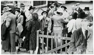 Waiting Prints: Outbreak of WWII Germans trying to leave England
