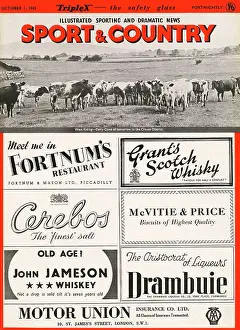 Sport Prints: Outer wrapper cover of Sport & Country aka The Illustrated Sporting & Dramatic News