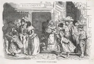 Chatting Prints: Outside a Bakery