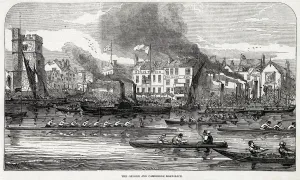Races Prints: OXFORD V CAMBRIDGE 1846