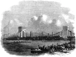Races Prints: Oxford V Cambridge 1858