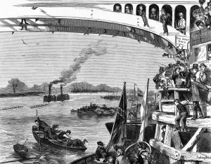 Races Prints: Oxford V Cambridge 1870