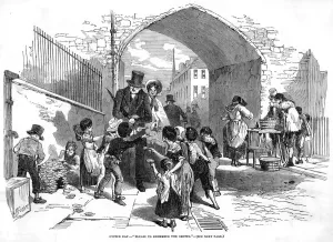 1850s Prints: Oyster Day 1851
