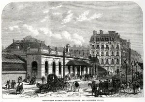 1868 Prints: Paddington Station 1868
