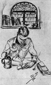 Prisoner Prints: The Padres room, Posen, 1941