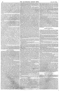 29th Prints: Page from The Illustrated London News, 1843
