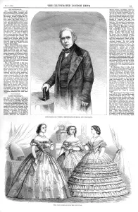 Baron Prints: A page from The Illustrated London News, 7th January 1860