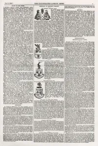 News Prints: Whole page from The Illustrated London News, July 5, 1856
