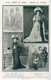 Style Prints: A page from The Sketch commenting on how fashions of 1907 echo those of the medieval era