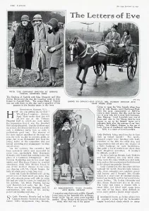 Park Prints: Page from The Tatler, 13th January 1932: The Letters of Eve