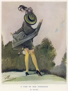Lifting Prints: A Pair Of Silk Stockings