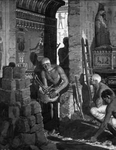 Discovery Prints: From Palace to Tomb, Ancient Egypt Reconstruction by Matania