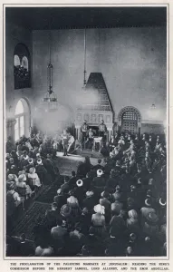 Commission Prints: Palestine Mandate 1922