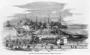 1855 Prints: Panama Colon