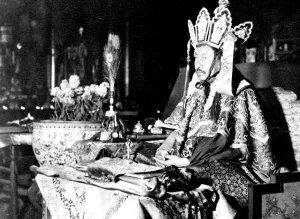 Ceremonial Prints: The Panchan Lama, 1932