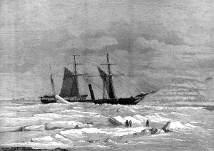 August Prints: The Pandora in Peels Strait, 1875