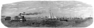 Images Dated 8th July 2004: Panorama of Charleston, 1863