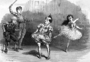 Childrens Prints: PANTOMIME / AT THE ADELPHI