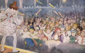 Stalls Prints: At the Pantomime by Susan Beatrice Pearse