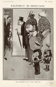 Head Prints: Papa to shopwalker: Oh er -I wanta Noahs Ark. Date: 1914