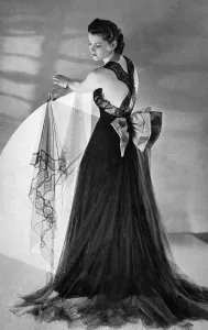 Taffeta Prints: Paquin evening dress, 1938