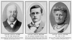 Relations Prints: Parents and brother of Captain Robert Falcoln Scott
