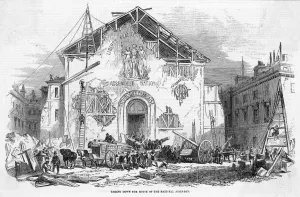 Demolished Prints: Paris Assemblee Nation