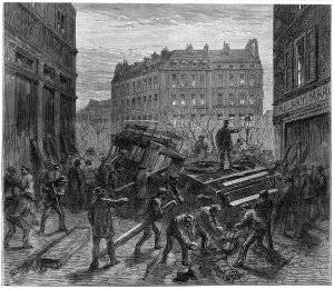 Omnibus Prints: Paris Barricades