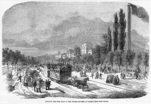 Champs Prints: Paris Champs Elysees
