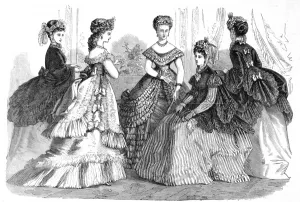 Taffeta Prints: Paris Fashions for May 1869