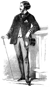 Satin Prints: Paris fashions for September, 1851
