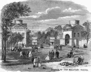 Barrack Prints: Paris, France - Barriere de l Ecole Militaire