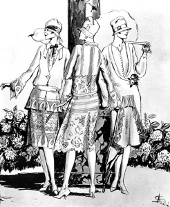 Buttons Prints: Paris Race Dresses, 1926