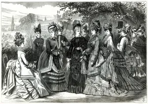 Paris Prints: Paris Spring fashions 1874