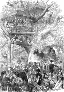Arriving Prints: Parisians at Sceaux: Dining in a Tree, 1872