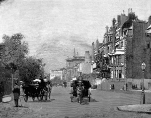 Season Prints: Park Lane, London, 1895