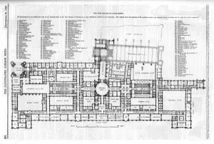 Principal Prints: Parliament Plan / Iln / 1843