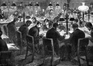 Reporters Prints: PARLIAMENT REPORTER ROOM