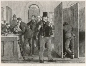 Election Prints: A Parliamentary Election In The Nineteenth Century