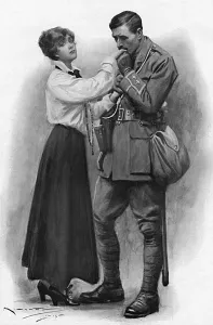 Romance Prints: The Parting by A. C. Michael