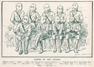 Masks Prints: Passed by the Censor