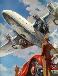 Armstrong Prints: Passenger Plane Imperial