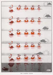 Legs Prints: The Passing Cloud