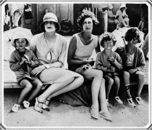 Richard Prints: Patricia and Edwina Mountbatten, 1928