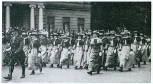 March Prints: Peace Day Celebrations, to celebrate the end of World War One