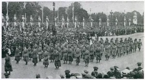 March Prints: Peace Day Celebrations, to celebrate the end of World War One