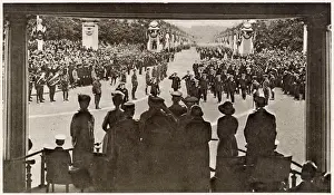 March Prints: Peace Day Celebrations - Royal Watching in Pavilion 1919